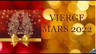 VIERGE ♍ MARS 2022 un mois évolutif [upl. by Hulda]