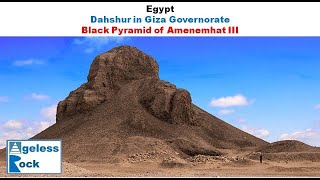 The Black Pyramid of Amenemhat III in Dahshur Egypt [upl. by Jemmy]