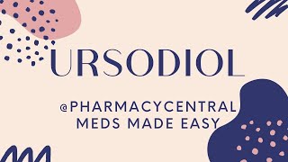 Ursodiol  Meds Made Easy MME [upl. by Sutton]