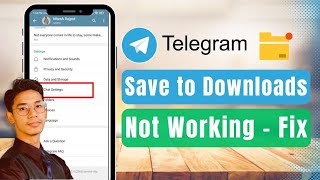 Telegram Save to Downloads Not Working [upl. by Papotto684]