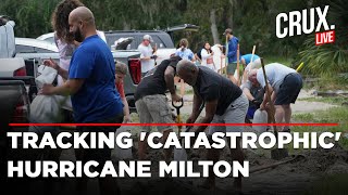 Hurricane Milton Live  Florida Braces For Potentially Catastrophic Hurricane Milton Impact [upl. by Yrred]