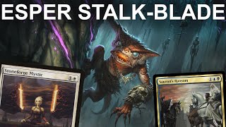 CLASSIC WITH A TWIST Legacy Esper Stoneblade with Stalactite Stalker Orcish Bowmasters MidrangeMTG [upl. by Iot]