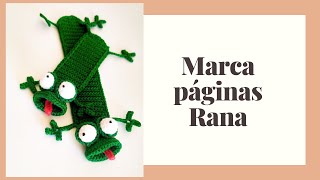 Marca páginas Rana [upl. by Eneliak]