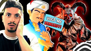 SERÁ QUE O AKINATOR ADIVINHA OS PALHAÇOS DA DARK WEB [upl. by Kcinnay217]