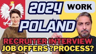 2024 POLAND RECRUITMENT AGENCY INTERVIEW  JOBS   CONDITIONS   SALARY   RESIDENCE PERMIT [upl. by Nayk]