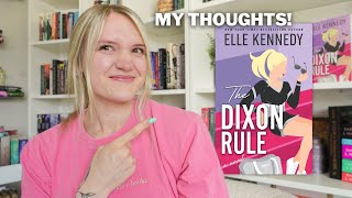 The Dixon Rule by Elle Kennedy  my new favorite fake dating hockey romance book 🏒💕 [upl. by Atinuj]