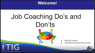 Job Coaching Dos and Donts [upl. by Bunder]