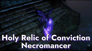 PoE 325Holy Relic of Conviction Necromancer  8mod Twist of Fate [upl. by Finstad]