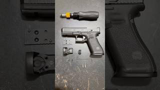 howto Install Leupold Delta Point Pro reddot On Your Glock 17Pistol optic 9mmgun 2ndamendment [upl. by Ajim]