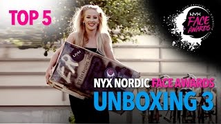 NYX Nordic Face Awards Top 5 Unboxing [upl. by Eardna]