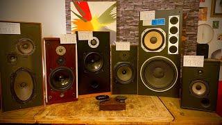 Vintage speakers What to look for What sounds good [upl. by Ecnarepmet]