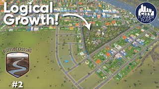 Building Upon What You Have  Bluffside Crossing Ep 2 Cities Skylines Modded Build [upl. by Nerol215]