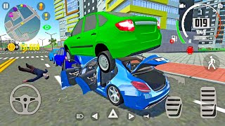 Car Simulator 2 21 Crazy Drive  Car Games Android gameplay [upl. by Mozes]