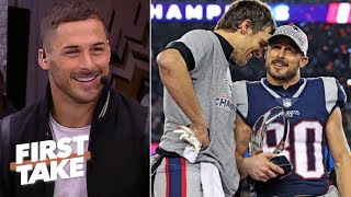 Danny Amendola picks the Patriots to beat the Rams in Super Bowl LIII  First Take [upl. by Lawler]