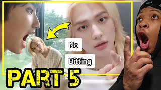 STRAY KIDS Funny Moments Part 5  REACTION [upl. by Rankin]