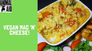 Vegan Macaroni amp Bacon Cheese Recipe [upl. by Attenyl]