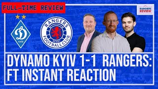 Dynamo Kyiv v Rangers FT instant reaction [upl. by Tracie133]