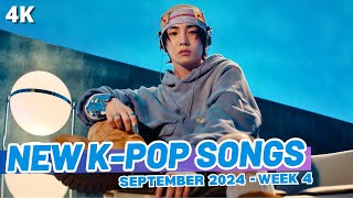 NEW KPOP SONGS  SEPTEMBER 2024 WEEK 4 [upl. by Mobley]