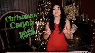 Christmas Canon Rock  Trans Siberian Orchestra cover by Emi Pellegrino [upl. by Wolliw]