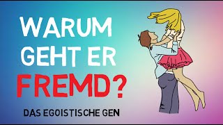 WARUM GEHT ER FREMD Das egoistische Gen von Richard Dawkins  Buchanimation [upl. by Wilow718]