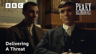 Threatening Tommy Shelby  Peaky Blinders [upl. by Ymmij]