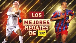 SPEED BOOST Y GATILLOS LOS MEJORES REGATES DE FIFA 17 [upl. by Krispin]