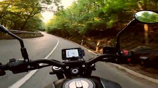 Benelli Leoncino 250 sound RAW onboard [upl. by Nerac]