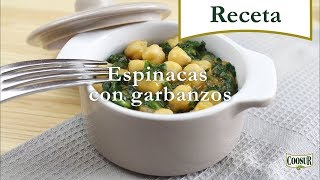 Espinacas con garbanzos  Recetas de cuaresma [upl. by Alym]