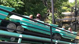 Kennywood Phantoms Revenge Hyper 2020 off ride [upl. by Eilhsa]