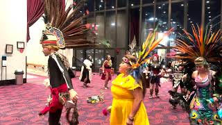 Calpulli Tlatelolco Dancers at Ofrenda Unveiling [upl. by Luben]