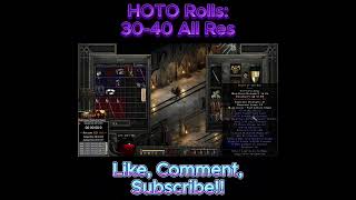 Rolling My First HOTO d2r gaming sorceress runeword HOTO [upl. by Martica]