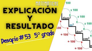 DESAFÍOS MATEMÁTICOS QUINTO GRADO PÁGINA 102103 DESAFÍO 53 quotUNIDADES DE SUPERFICIE” [upl. by Zashin]