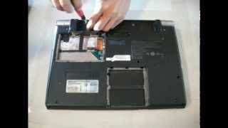 Sony VAIO VGNSR RemovingReplacing Bottom Base Case Unit [upl. by Trueman]