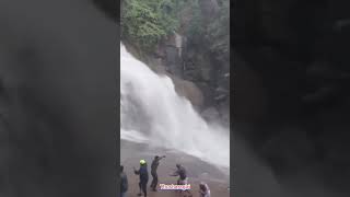 thusharagiri waterfall india thusharagiri waterfall monsoon [upl. by Ydospahr296]