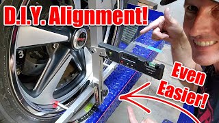 How to Measure Caster Camber and String Align in ONE KIT New QuickTrick Gen 5 [upl. by Nnalatsyrc434]