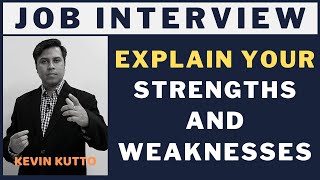 What are your Strengths and Weaknesses Interview Question [upl. by Valley]