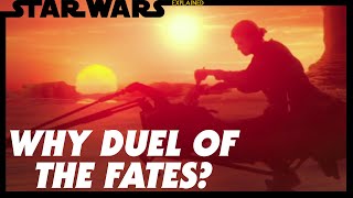 Why Duel of the Fates Reprises in Attack of the Clones [upl. by Nemra]