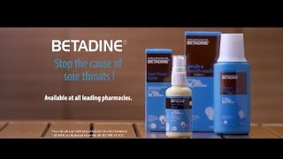 BETADINE® Sore Throat Spray [upl. by Wolenik986]