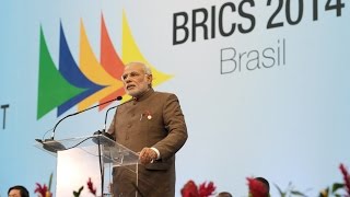 PM Narendra Modi addresses the BRICS Summit [upl. by Danit186]