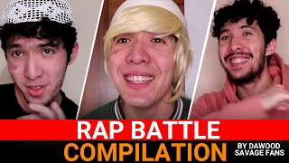 TOP MOST FUNNIEST VIDEO EVER  Rap Battle COMPILATIONS  Dawood Savage Exclusive [upl. by Iphagenia412]