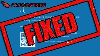 CrowdStrikeMicrosoft crash BSOD blue screen BUG fix [upl. by Nnazil48]