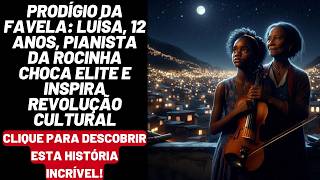 Da Favela ao Palco A Incrível Jornada de Luísa  Pianista Prodígio da Rocinha [upl. by Etteve708]