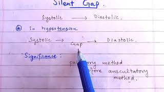 Silent Gap In Blood Pressure  Significance Of Palpatory Method in Measuring BP [upl. by Ahtelat]