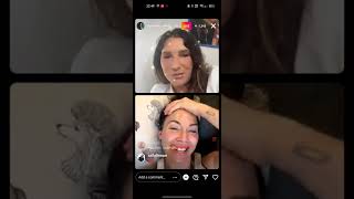 Kesha instagram live with Whitney Cummings 20220805 [upl. by Liew]