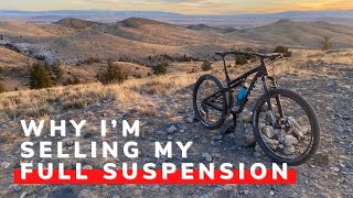 Im Selling My Full Suspension To Get A Hardtail  Salsa Spearfish  Full Suspension vs Hardtail [upl. by Annayd]