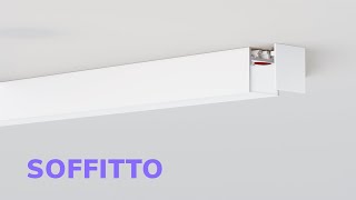 Tutorial profilo striscia LED soffitto  LINEA DI LUCE [upl. by Suired]