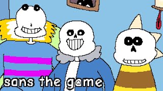 tony and the sans gang going through Waterfall sans the game [upl. by Halle955]