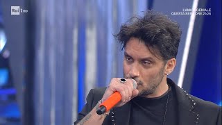 Fabrizio Moro  Domenica In Speciale Sanremo  Domenica In 06022022 [upl. by Akinihs]