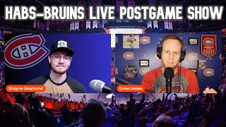 Habs Get BeatDown in BeanTown  Canadiens vs Bruins Postgame with Dekes amp Shayne [upl. by Nairb]