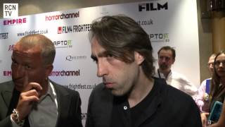 The Seasoning House Sean Pertwee and Director Paul Hyett Interview FrightFest 2012 [upl. by Anawait186]